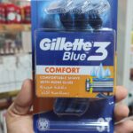 ژیلت سه تیغ بلوتری مارک ژیلت بسته 3عددی