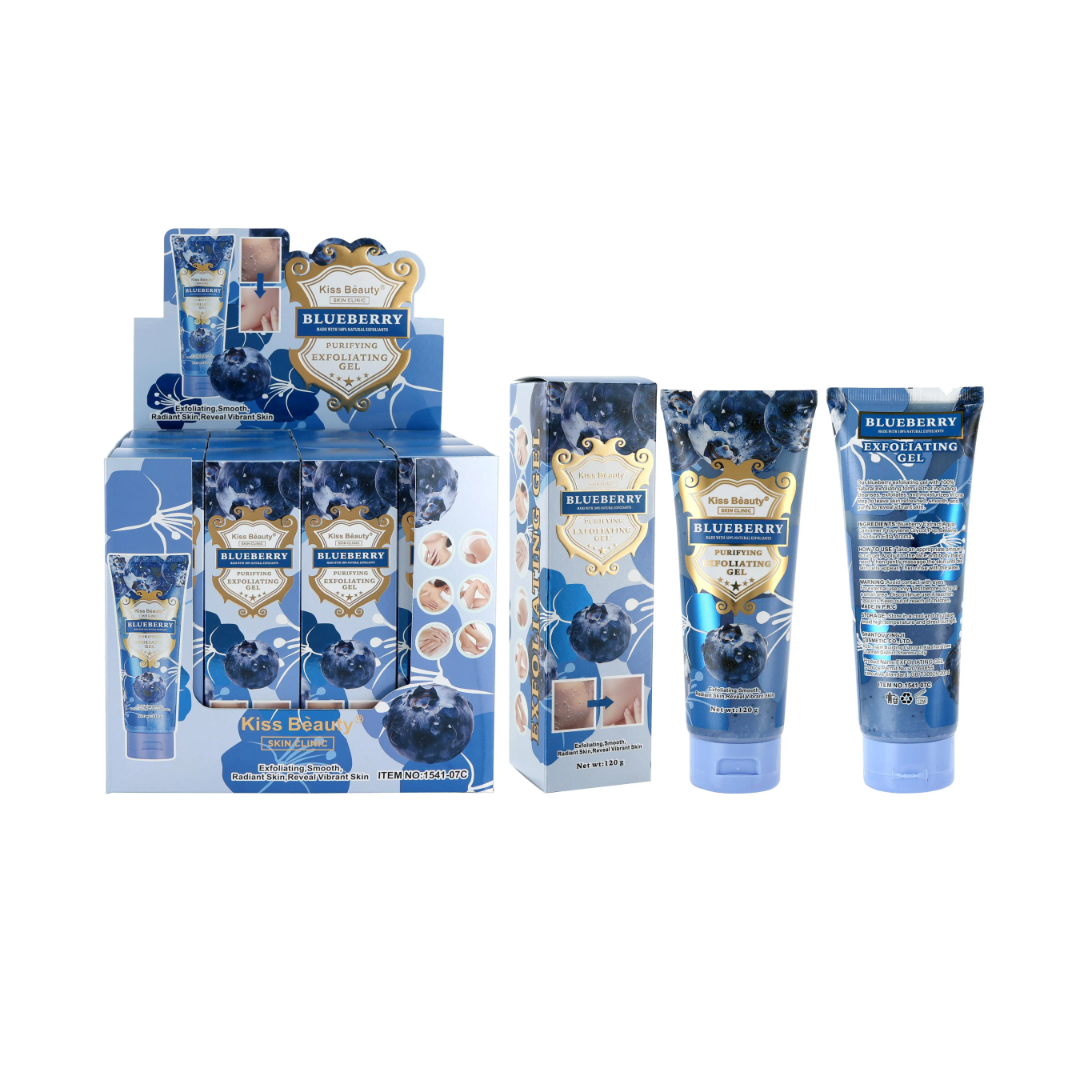 1770793160501 اسکراب بدن و صورت بلوبری کیس بیوتی 120میل - Image 1
